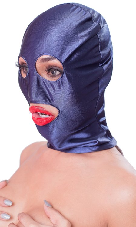 Satin Eyes & Mouth Hood