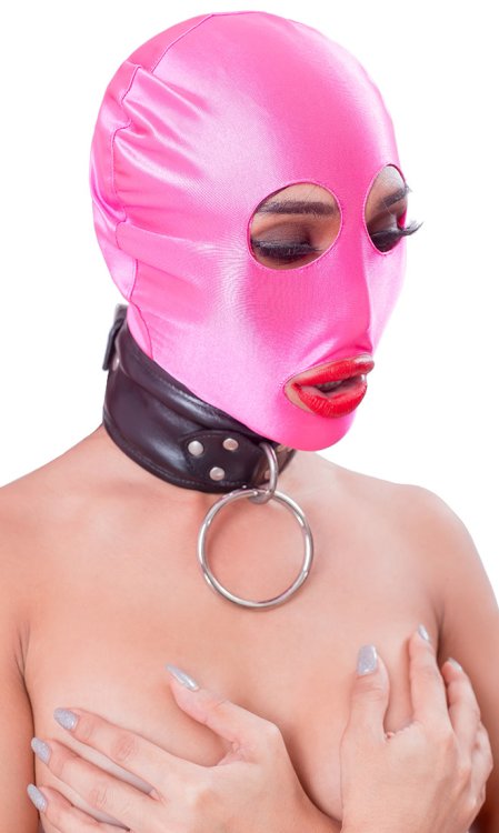 Satin Eyes & Mouth Hood