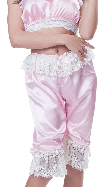 Elena Long Satin Bloomers