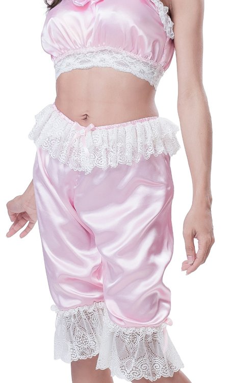 Elena Long Satin Bloomers