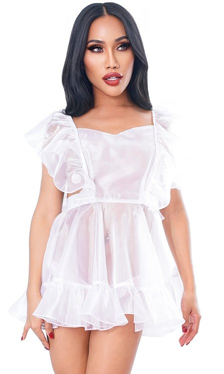 Full Body Sissy Pinafore
