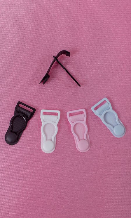 Suspender Clips (pack of 4 same colour)