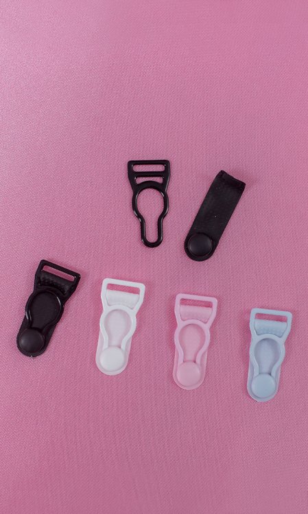 Suspender Clips (pack of 4 same colour)