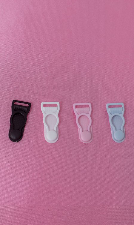 Suspender Clips (pack of 4 same colour)