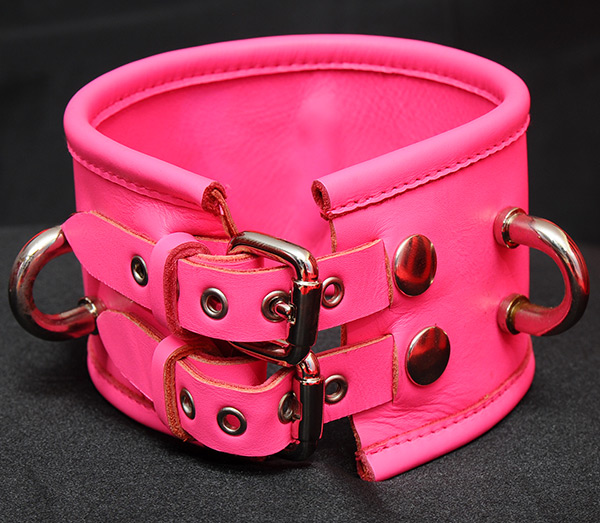 3inch thick leather slave collar 05 bon013