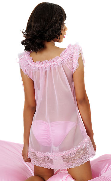 chiffon babydoll 3