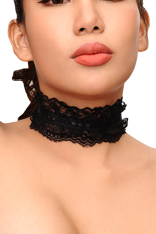 lace choker 0d