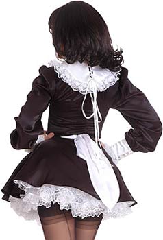 lockable satin ruffle collar 2
