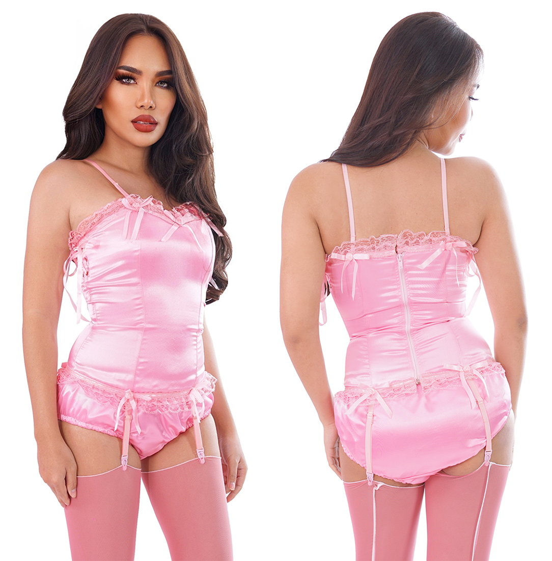 senzy satin corset 08