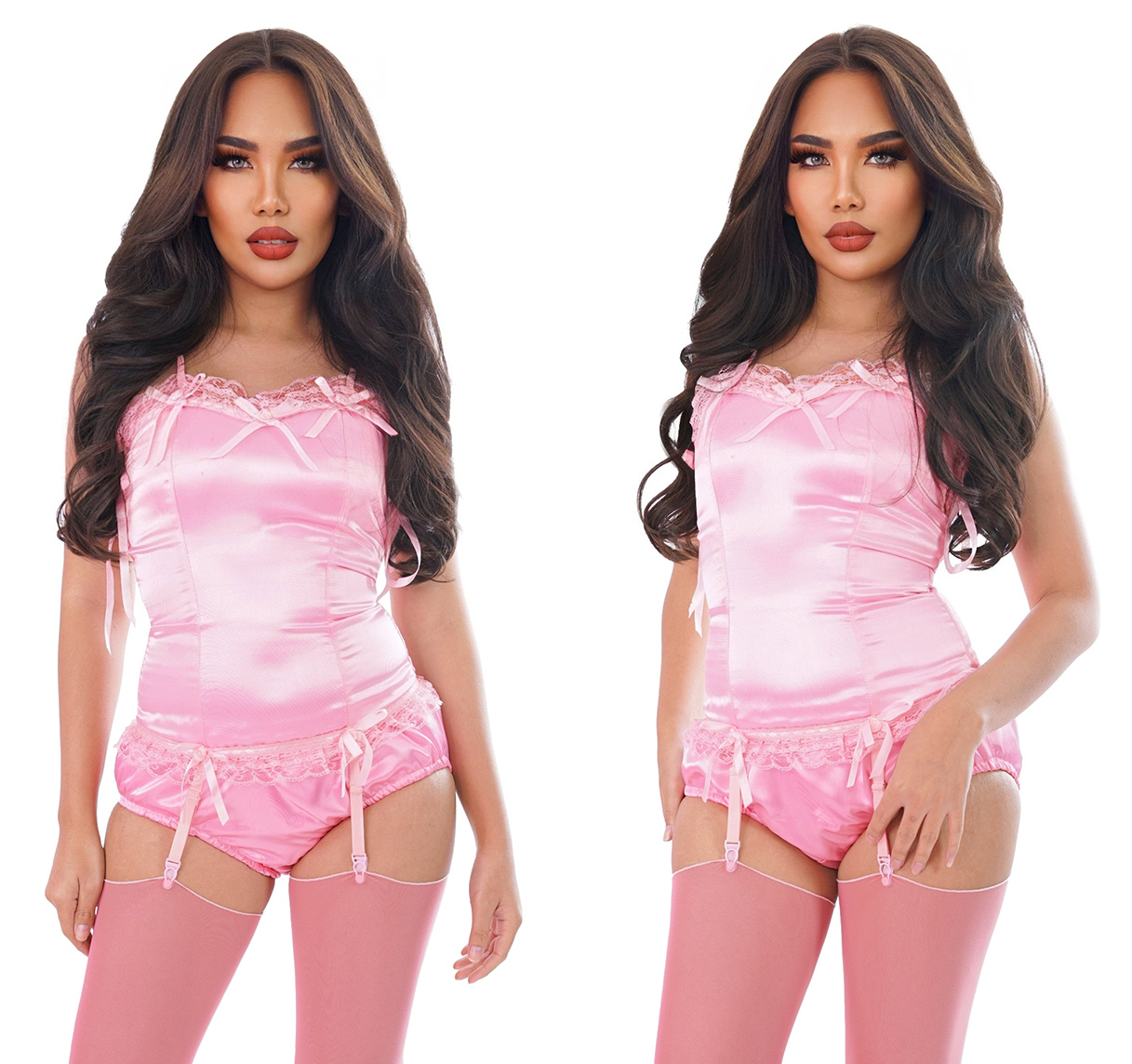 senzy satin corset 09
