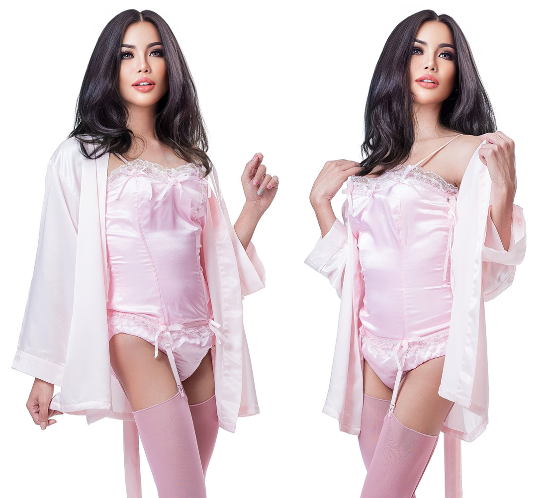 senzy satin corset 13