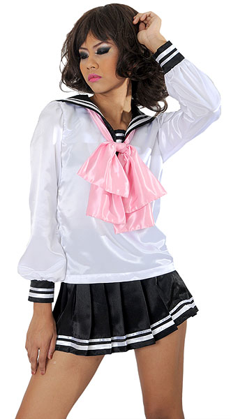 cosplay satin necktie 1