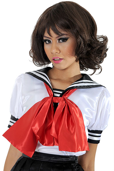 cosplay satin necktie 2