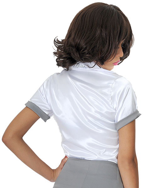 satin cosplay school blouse 2
