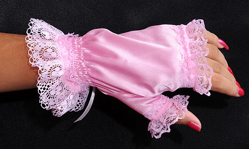 fingerless sissy gloves 008
