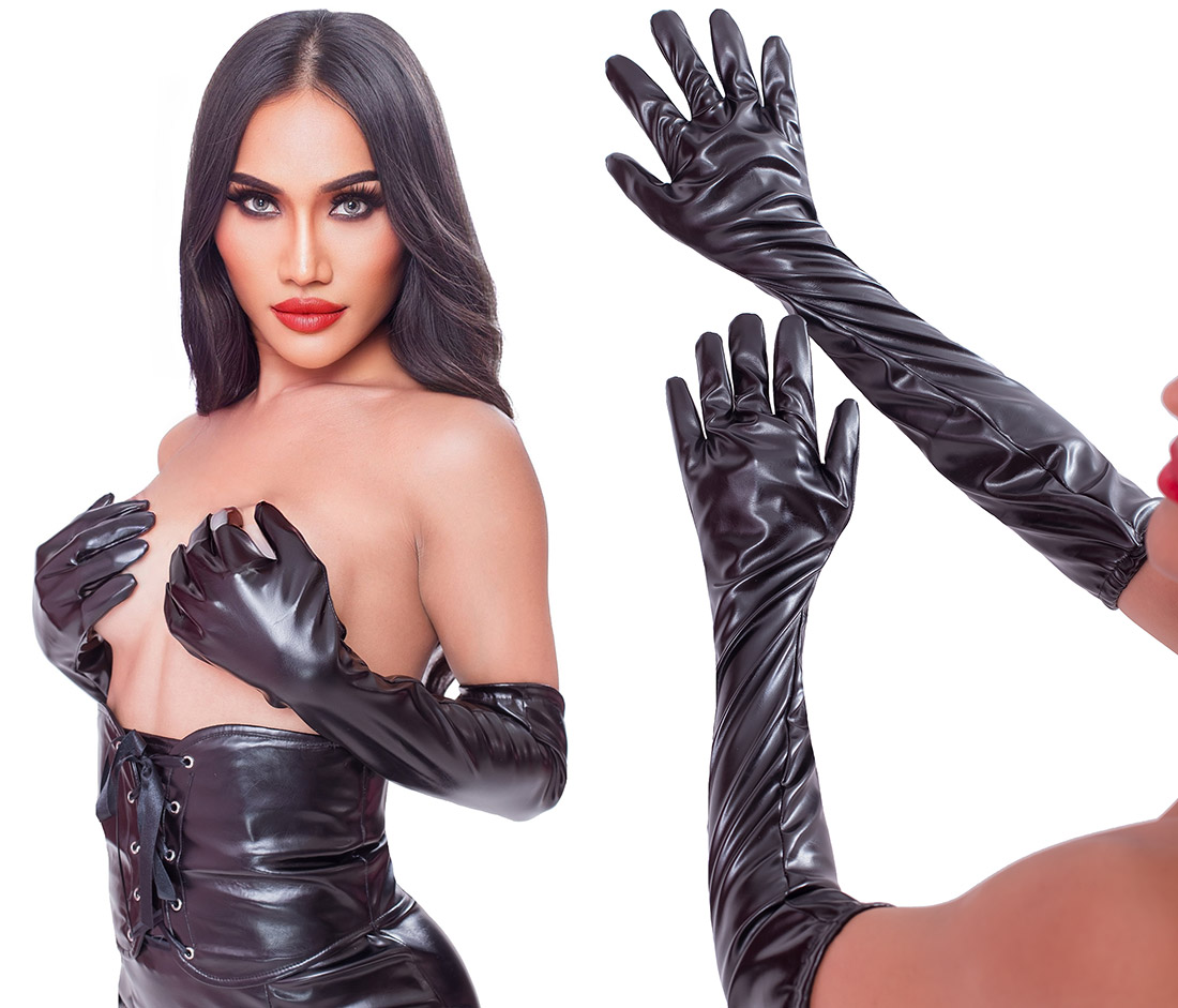 leatherette opera gloves 07 glv004