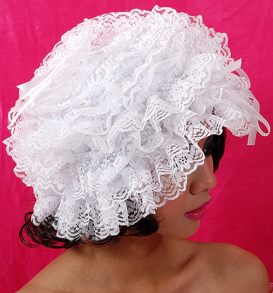 lace maids hat 1