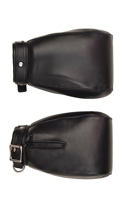 Leather Puppy Dog Mitts lth030 3
