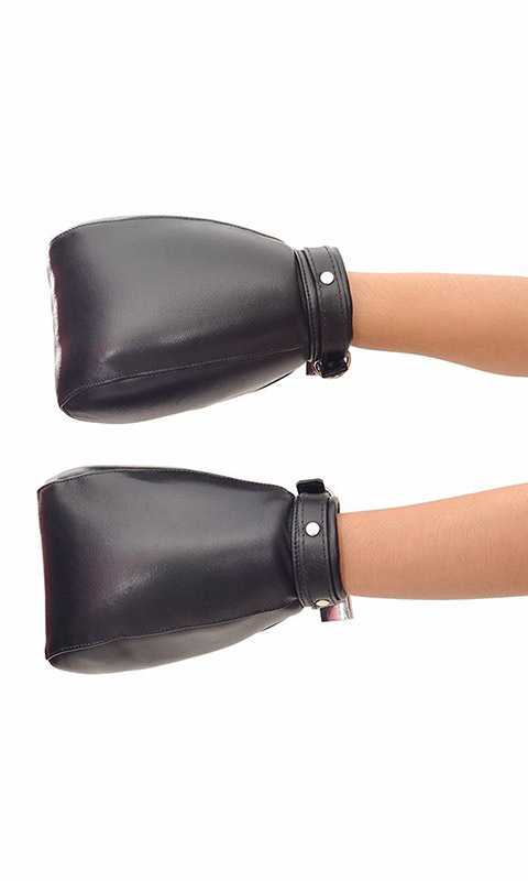 Leather Puppy Dog Mitts lth030 4
