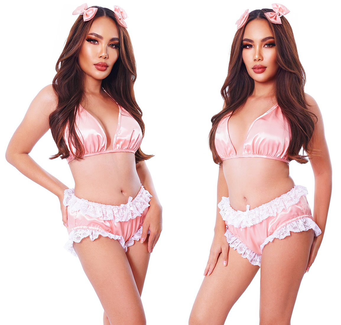 mimi lace trim soft satin panties 02