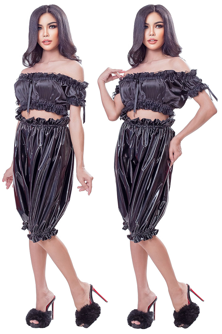 long pvc bloomers pvc011 09