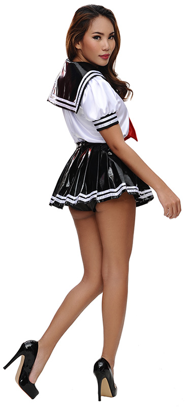 pvc cosplay sailor skirt 001