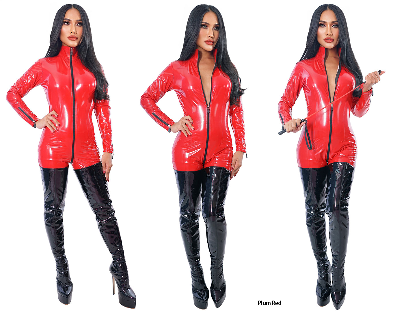 pvc luxury catsuit 22