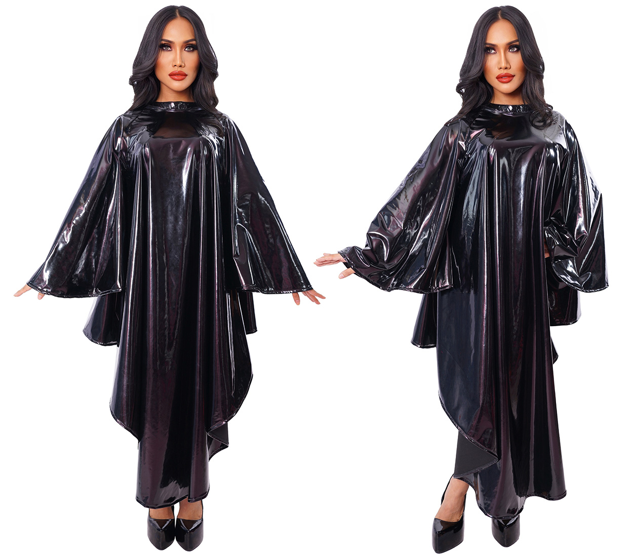 pvc salon cape 001 pvc777