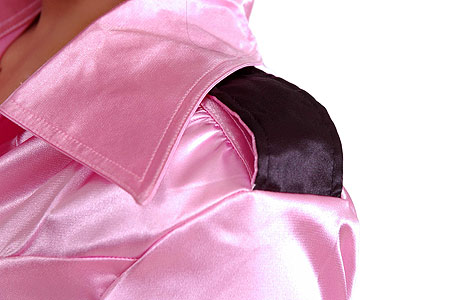 satin officer blouse 3
