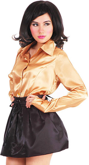 satin puff skirt 14