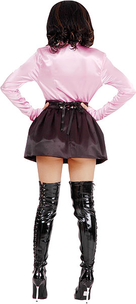 satin puff skirt 3