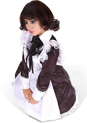 miss milly satin french maid 02