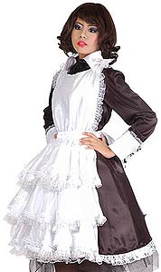 miss milly satin french maid 11