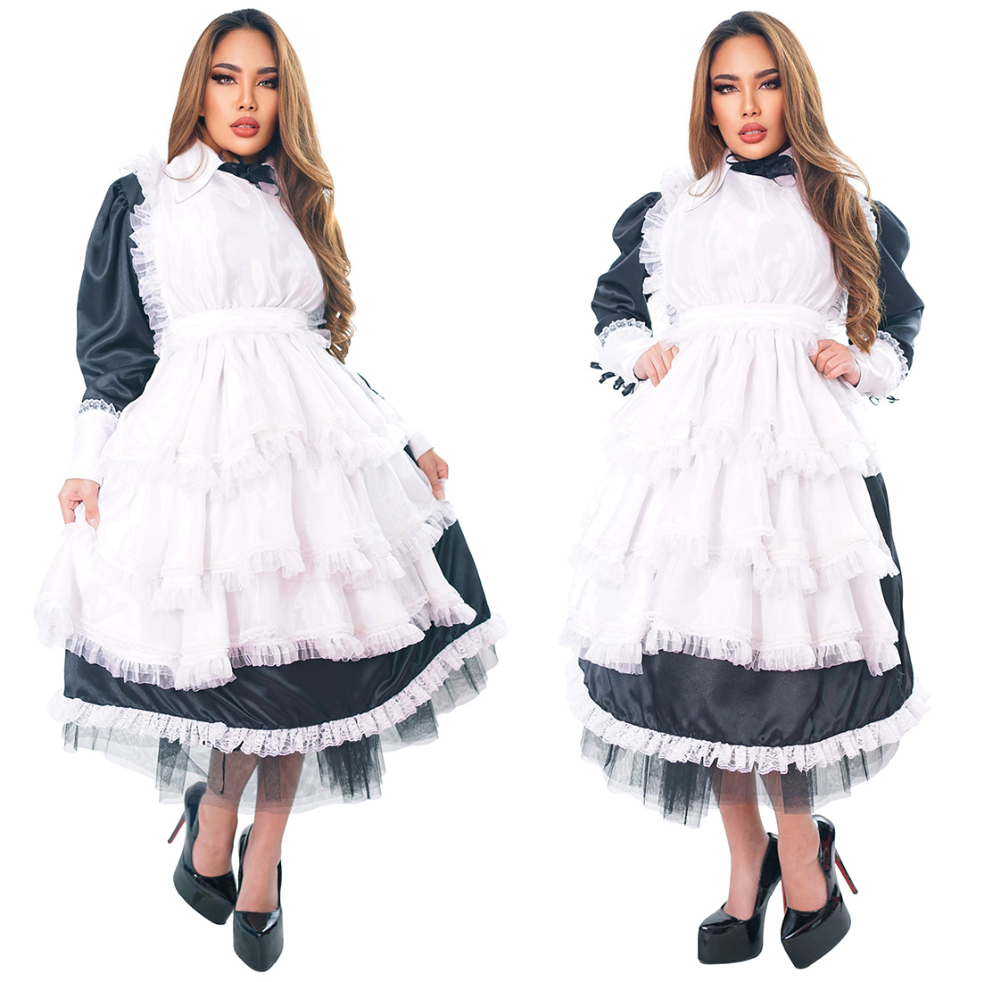 miss milly satin french maid 23