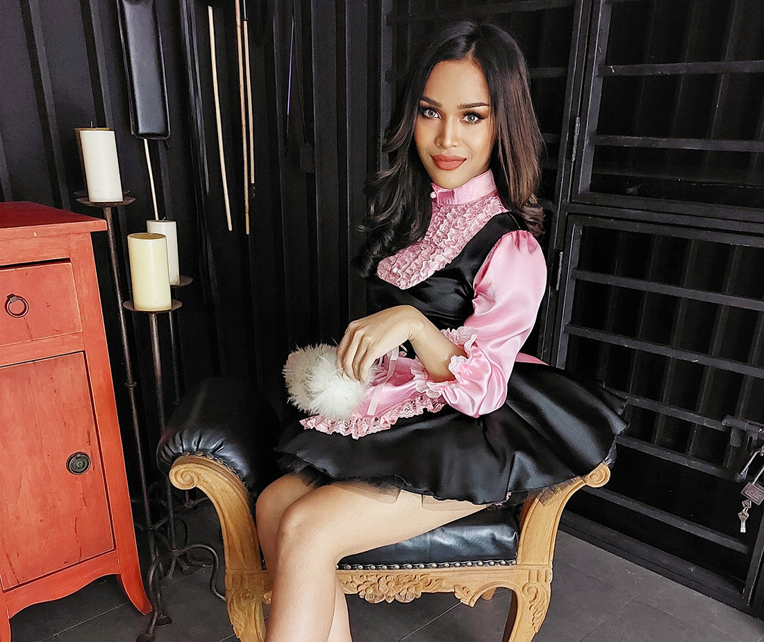 mirabella satin maid 17