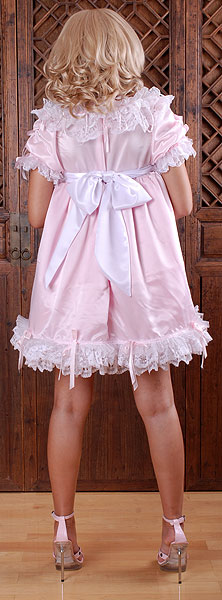 satin puff baby dress 6
