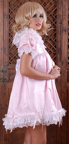 satin puff baby dress 7