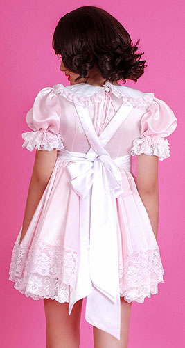 satin pretty sissy baby dress 12