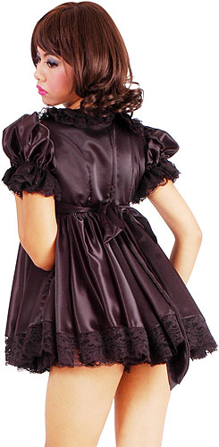 satin pretty sissy baby dress 4
