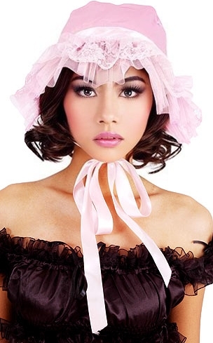 large adult baby bonnet 1