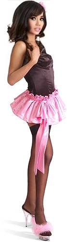 satin bow skirt 4