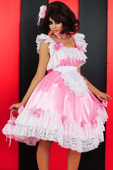 christie long satin dress 01 sat231