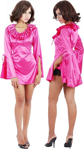 mona satin night dress 3