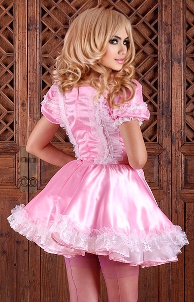 mimi satin sissy dress 14