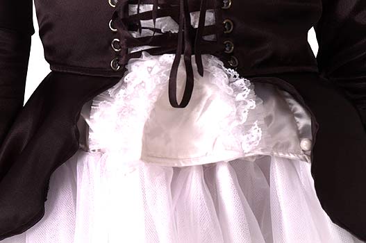 luxury satin riding girl 08