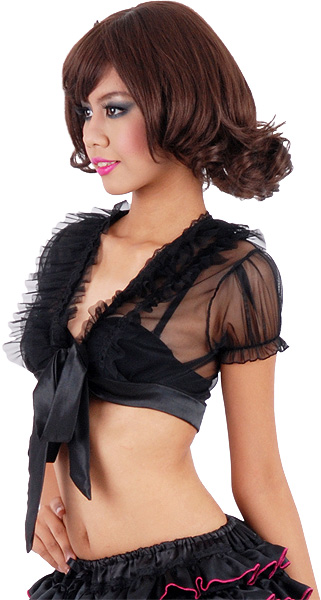 laura soft net tie top 10