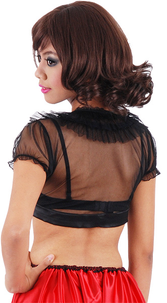 laura soft net tie top 5