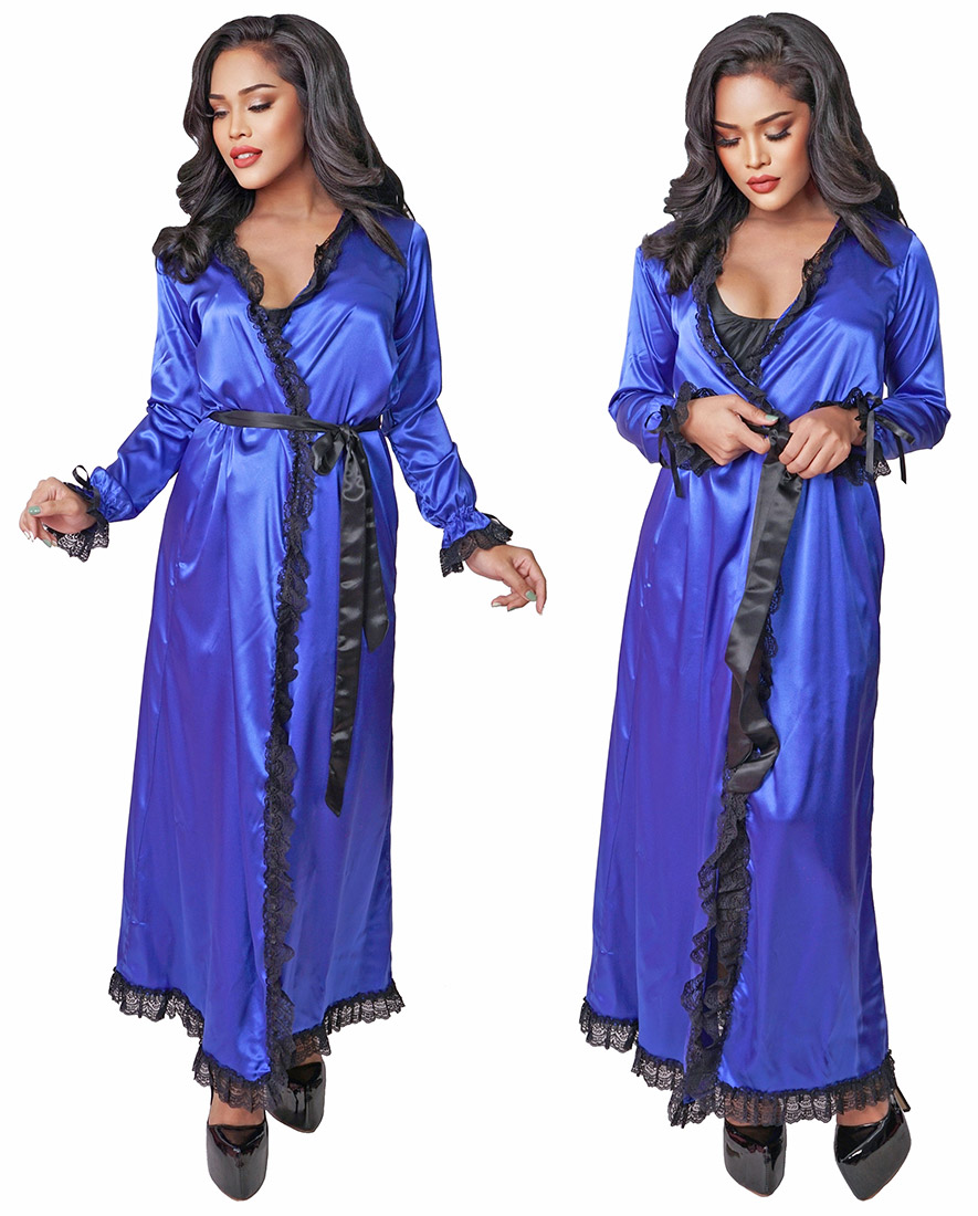 satin and lace gown 01
