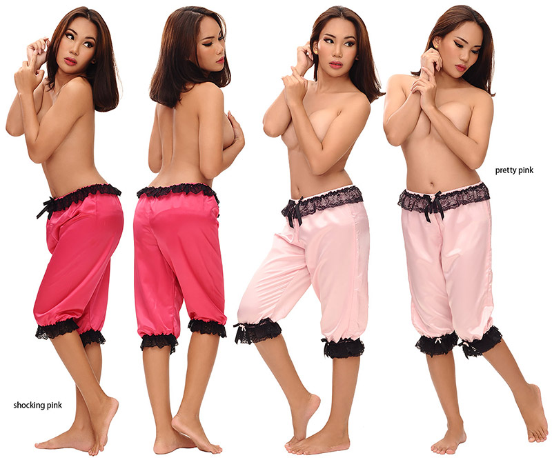 sat941 long satin bloomers 11
