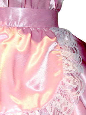 french maids satin pinafore 1